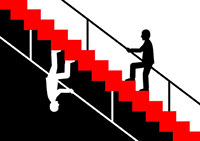 Top to Bottom Stairway